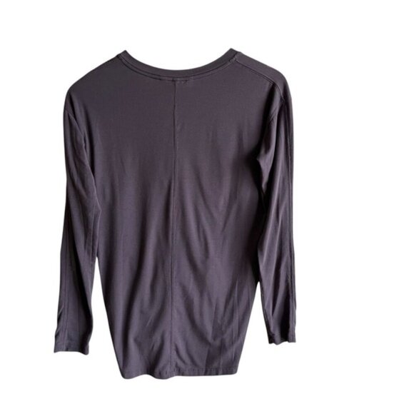 Athleta Crossover Ruched Top XXS Purple - Picture 6 of 10